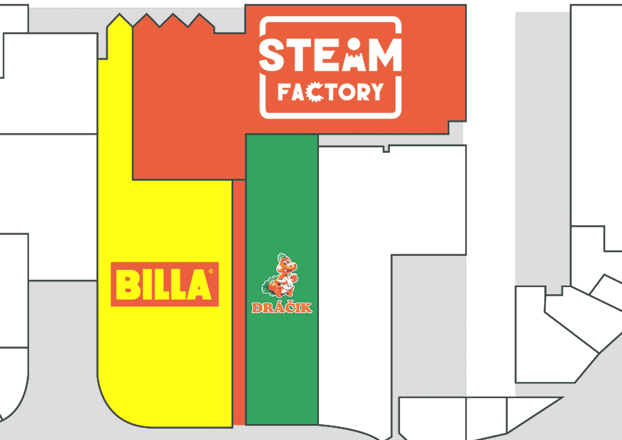 Mapa - Steam Factory Optima